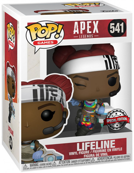 Figurine Funko Pop Apex Legends Lifeline Tie Dye