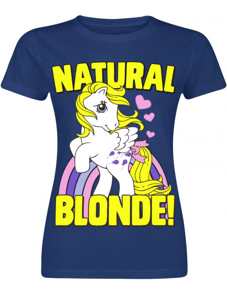 My Little Pony Natural Blonde T-shirt Femme marine