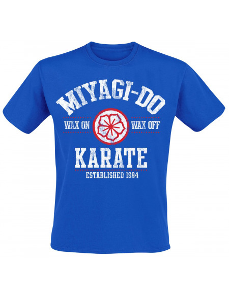 Karate Kid Miyagi-Do Karate T-shirt bleu