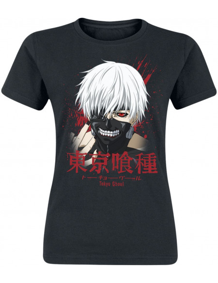 Tokyo Ghoul À Sa Portée T-shirt Femme noir