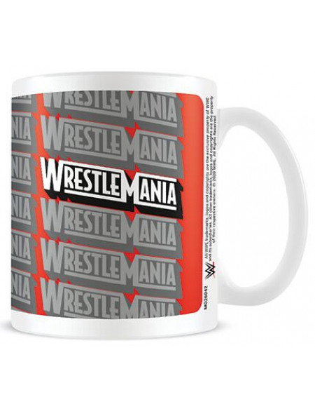 WWE WrestleMania Retro Logo Mug multicolore