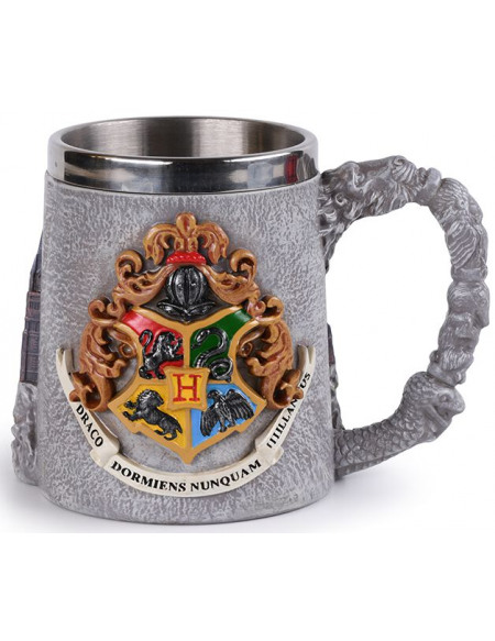 Harry Potter Hogwarts School Chope à bière multicolore