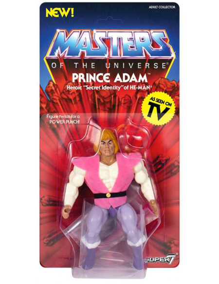 Masters Of The Universe Prince Adam (Vintage Collection Wave 3) Figurine articulée Standard
